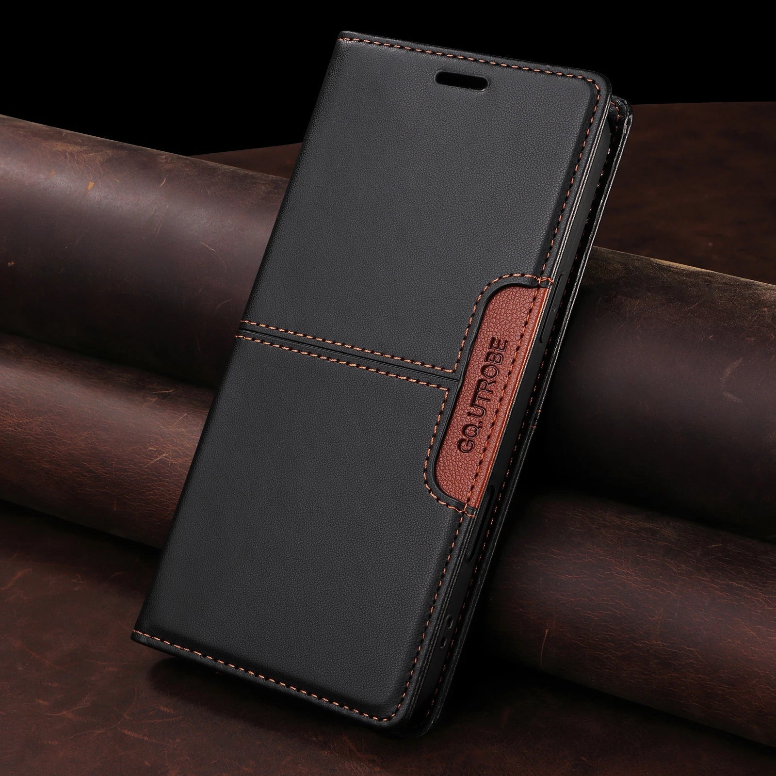 RFID Flip Leder Samsung S22/S21/S20/Note20 Magnetische Wallet Hülle