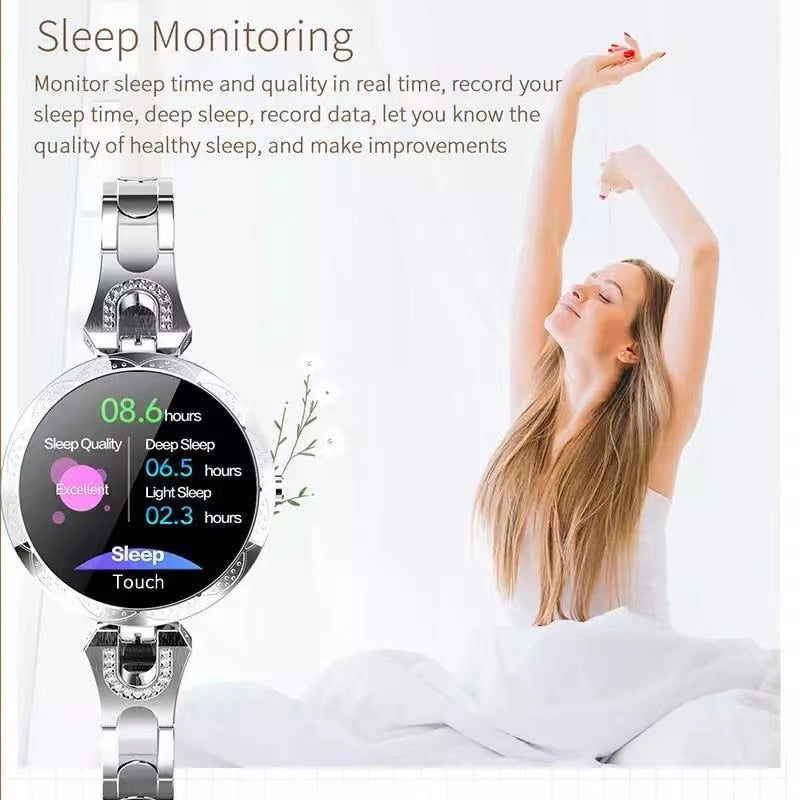 Wasserdichte Fitnessuhr - AquaFit Smartwatch für Frauen