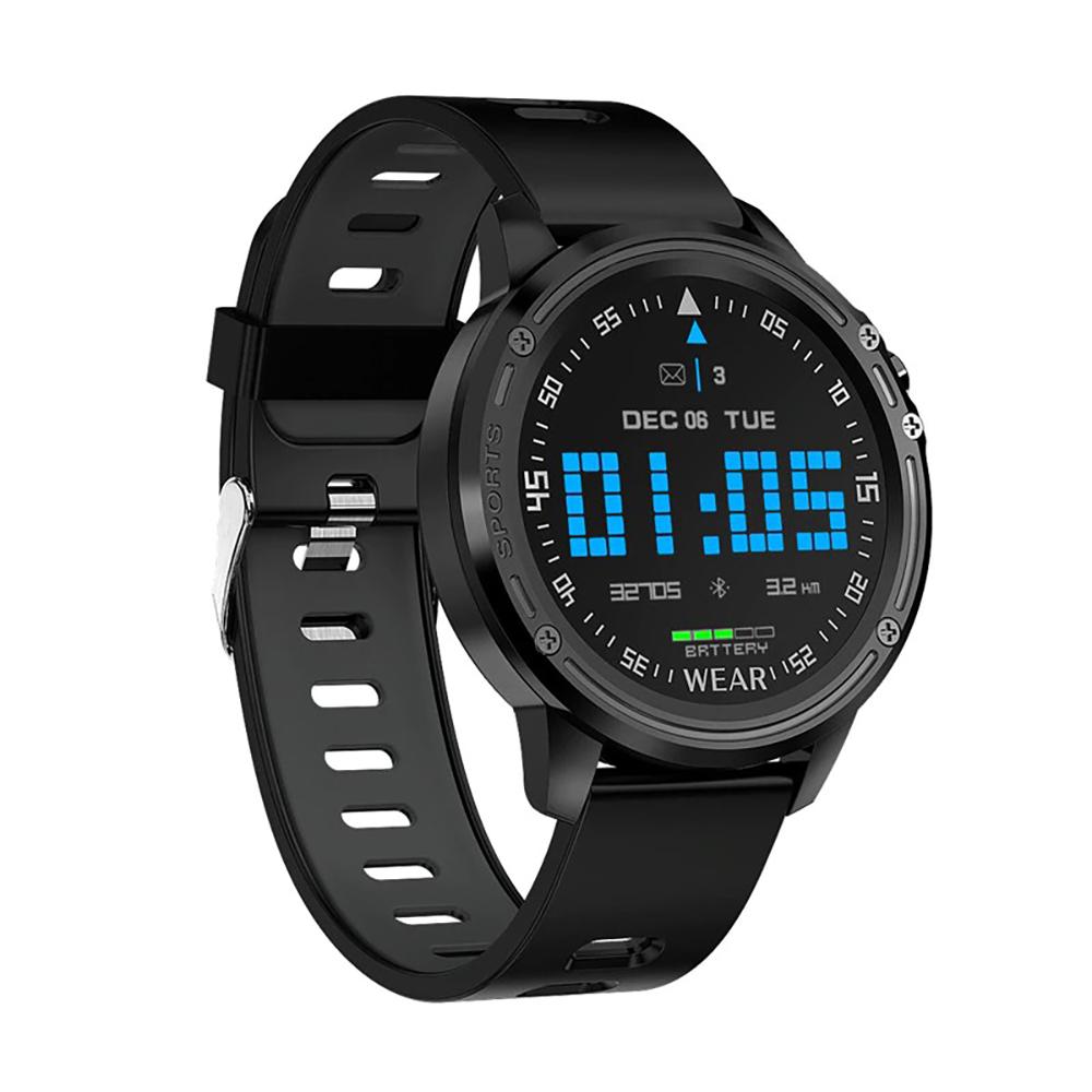 Voll HD Runde Touchscreen Herzfrequenzmonitor Smartwatch