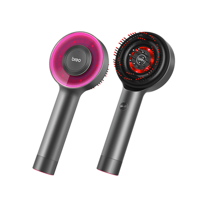 Elektrische Kopfhautmassagebürste mit Rotlichttherapie und 3 Modi