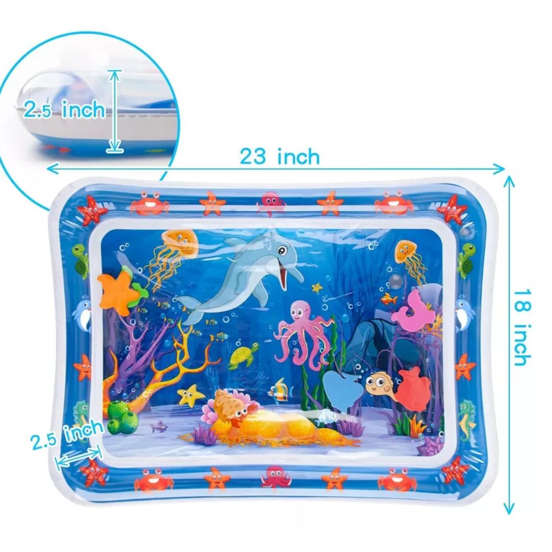 Sensorische Wasserspielmatte für Babys – Lernspielzeug