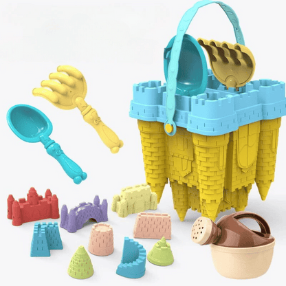 Sandkastenspielset für Kinder - Kreative Bauformen – Leicht &amp; Robust