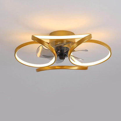 Moderne LED Deckenventilator