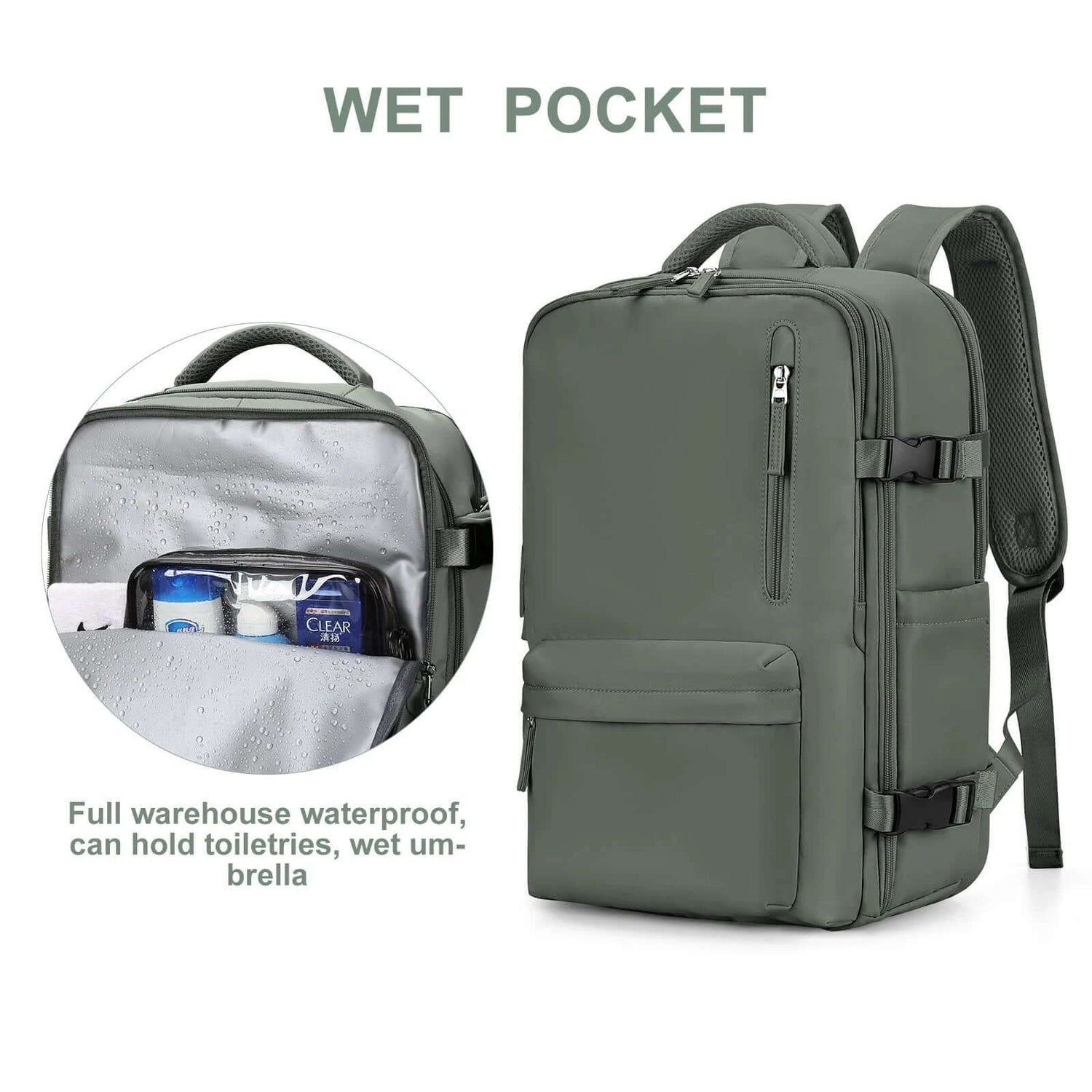 Zelara Reise-Rucksack Damen