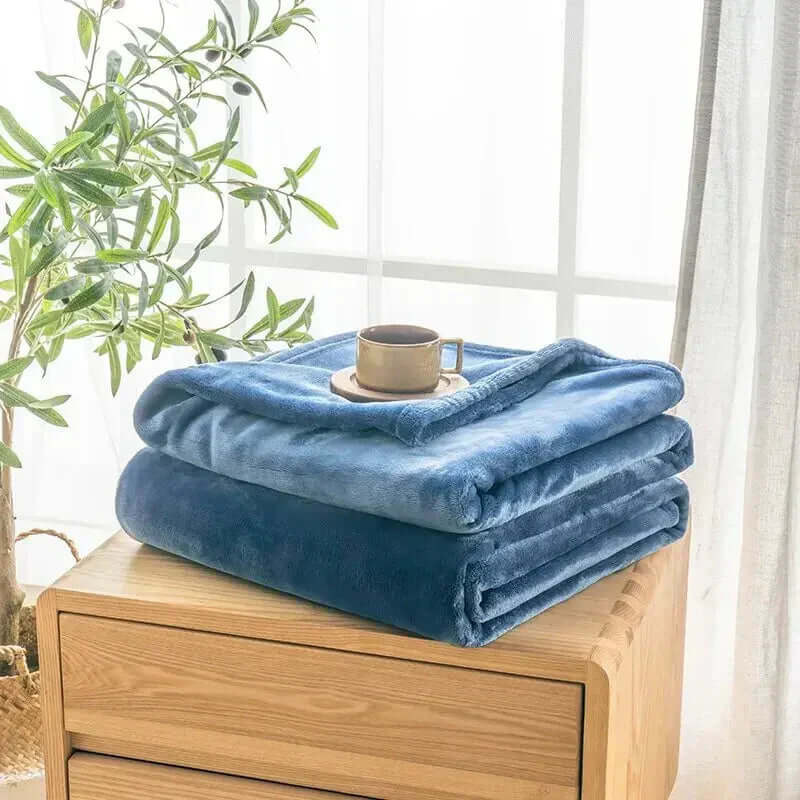 Kuschelige Flanell-Wohndecke - Weich, Warm &amp; Stilvoll