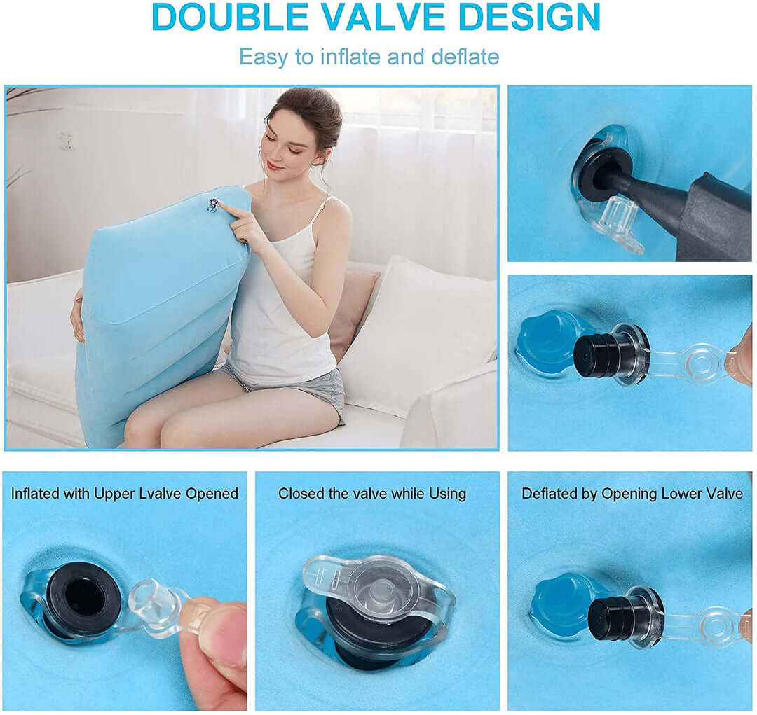 Ergonomisches Bein- &amp; Fußkissen: Komfort &amp; Entspannung