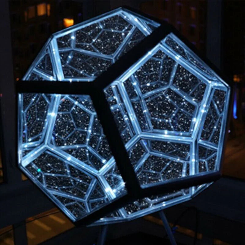 Infinity Dodekaeder Magic Tischlampe