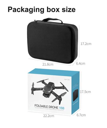 Kompakte Drohne mit 8K Kamera &amp; GPS