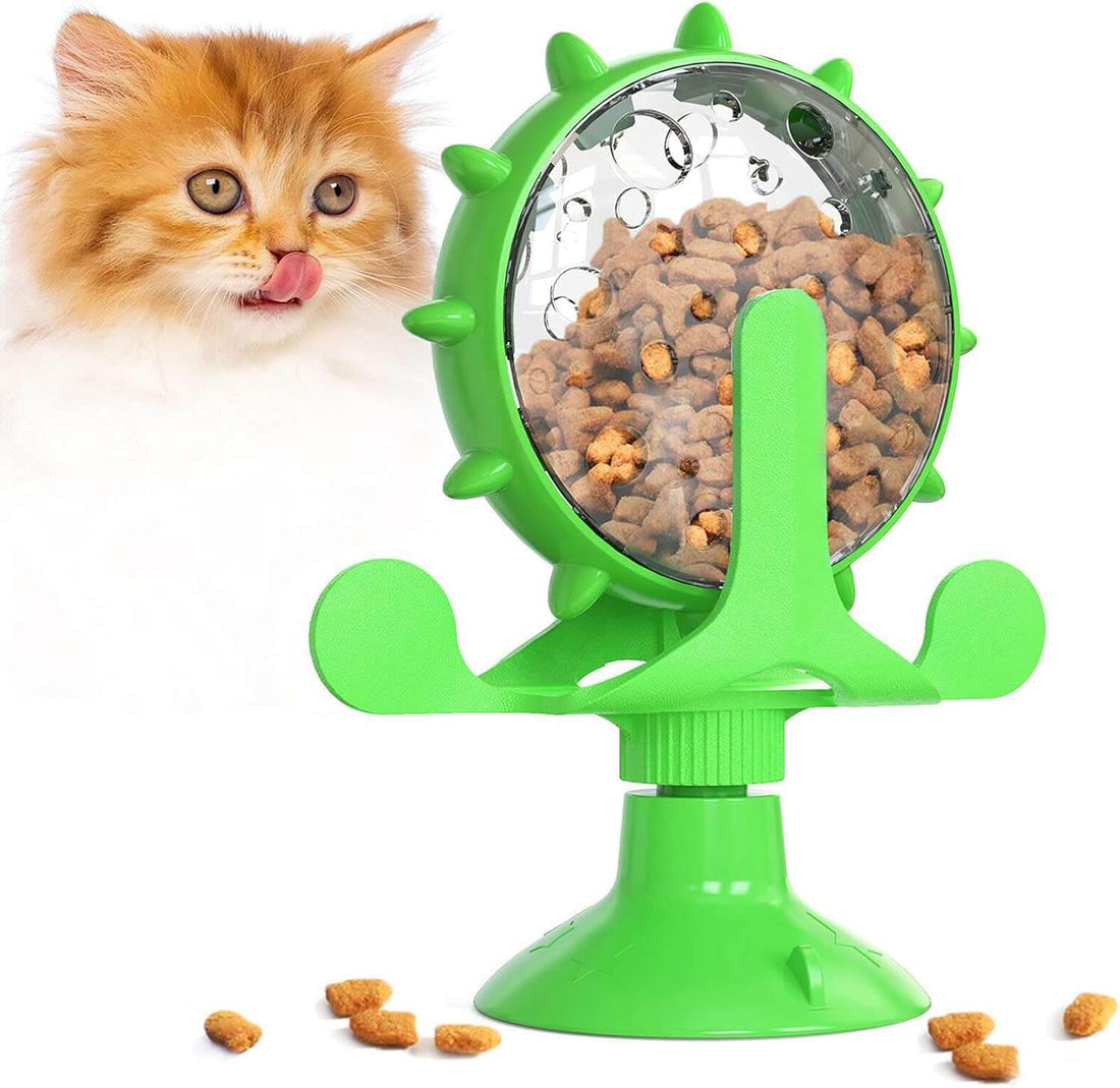 Interaktiver Leckerli-Spender für Katzen &amp; Hunde
