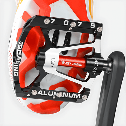 Leichtmetall Fahrradpedale mit Anti-Rutsch-Grip