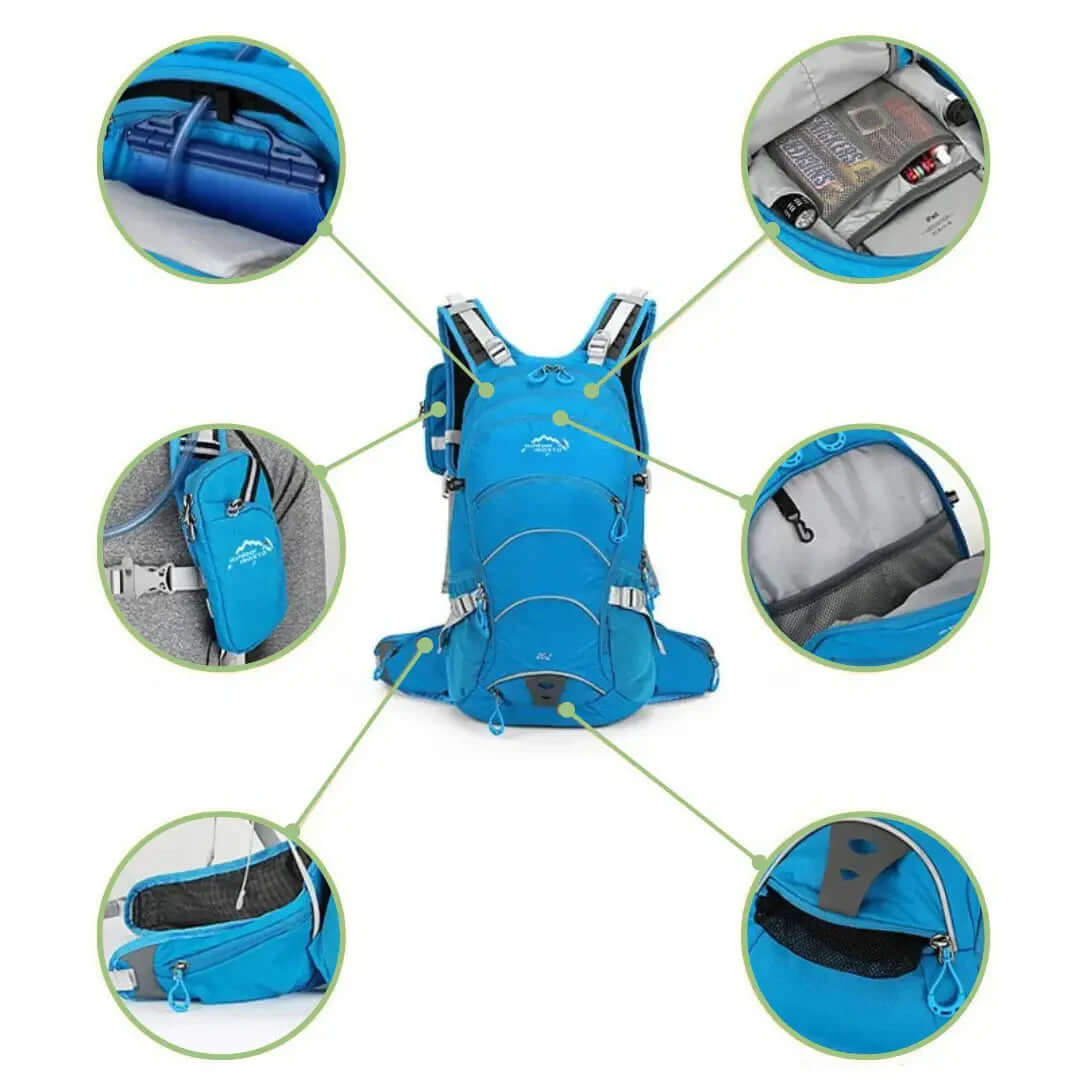 Wasserdichter Outdoor-Rucksack 20L: Robust &amp; Vielseitig