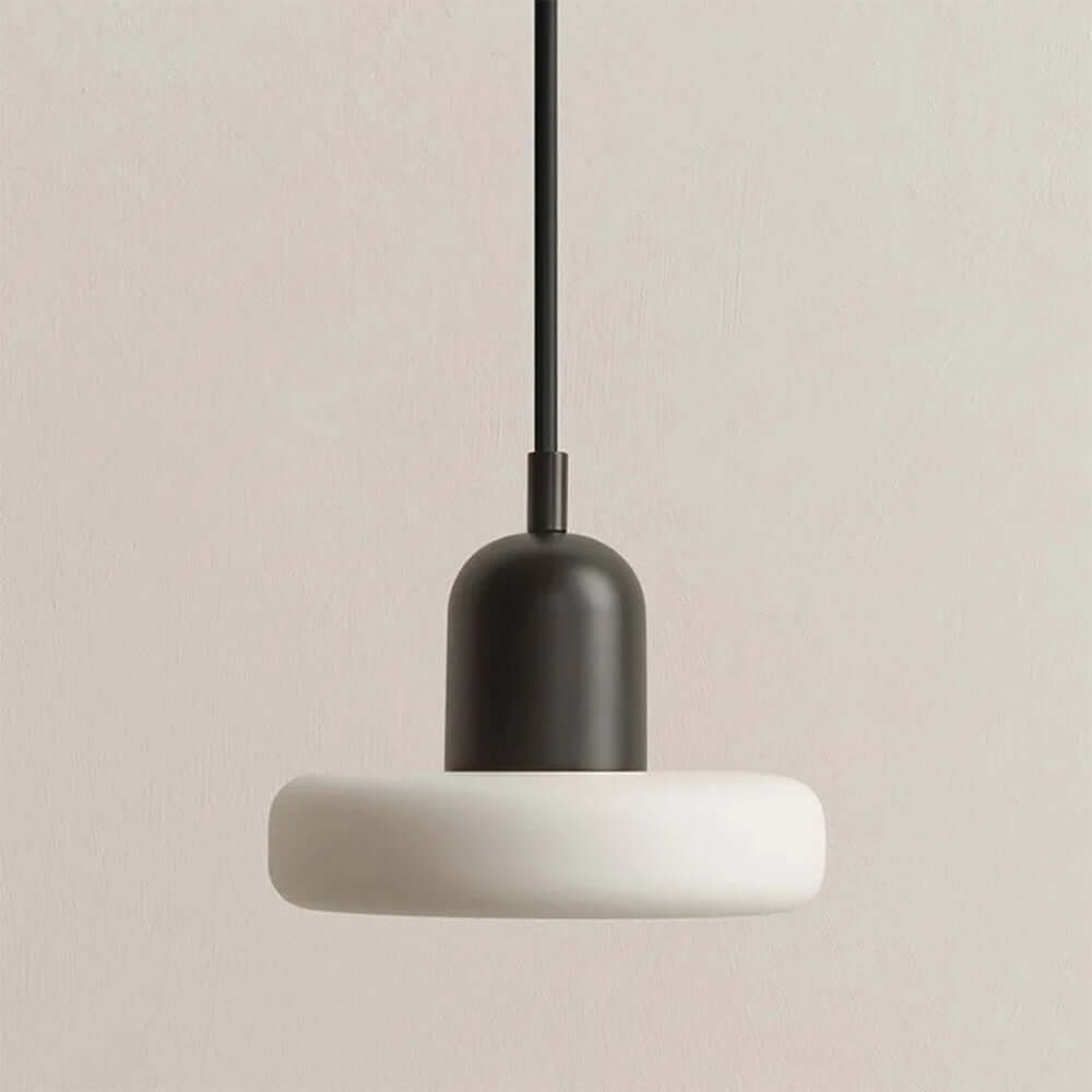 Moderne Pendelleuchte Glas &amp; Metall