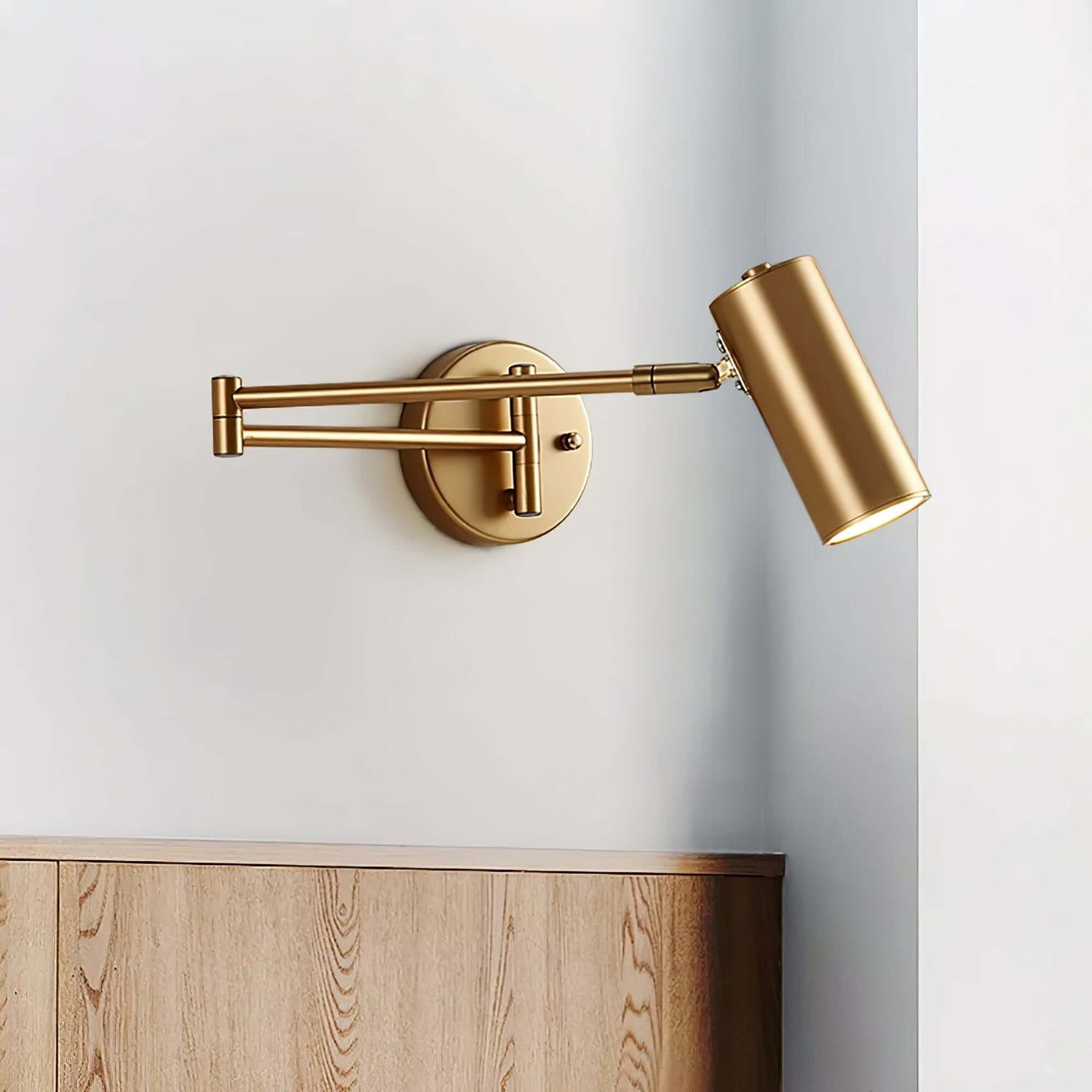 Schwenkbare LED-Wandleuchte Modernes Design