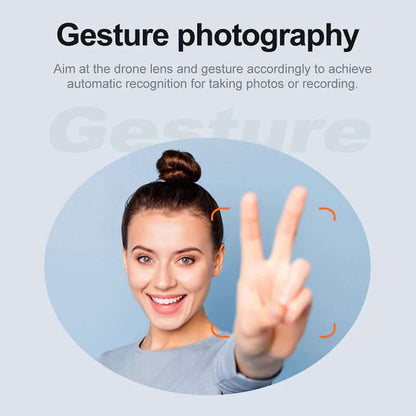 Mini Drohne mit 8K HD Kamera &amp; GPS für Luftfotografie