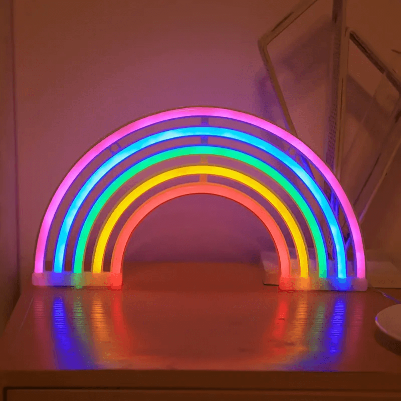 Regenbogen Nachtlicht Stimmungslampe LED Deko