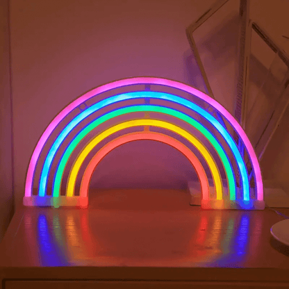 Regenbogen Nachtlicht Stimmungslampe LED Deko