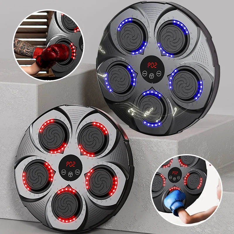 Musik-Boxmaschine Wandmontage Fitness Stressabbau LED Licht Interaktiv für Familie