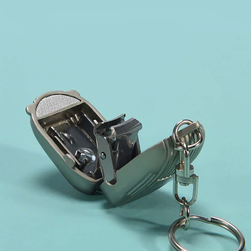 Mini Nagelknipser Schlüsselanhänger - Kompakt &amp; Praktisch