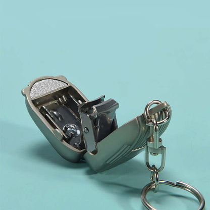 Mini Nagelknipser Schlüsselanhänger - Kompakt &amp; Praktisch
