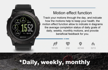 Tactical Smartwatch – Robuste Technik für ein aktives Leben