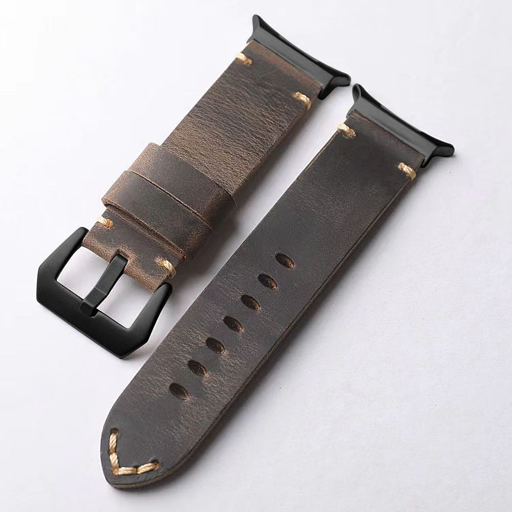 Vintage Lederarmband für Samsung Watch Ultra