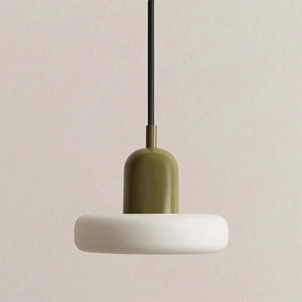 Moderne Pendelleuchte Glas &amp; Metall