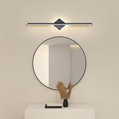 Moderne LED-Wandleuchte - rund &amp;quadratisch