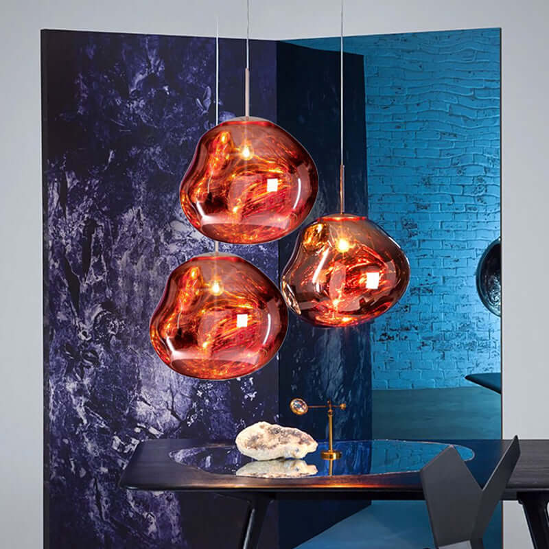 Moderne Glas-Pendelleuchte - Deckenbeleuchtung