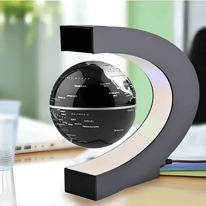 Schwebender Globus mit LED