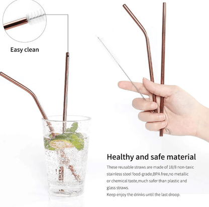 Kompaktes Edelstahl-Besteckset - Nachhaltig &amp; Stilvoll