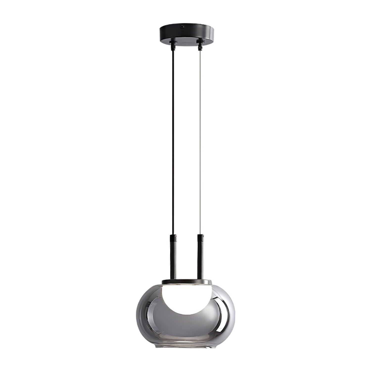 Moderne Halo Pendelleuchte, 3-flammig