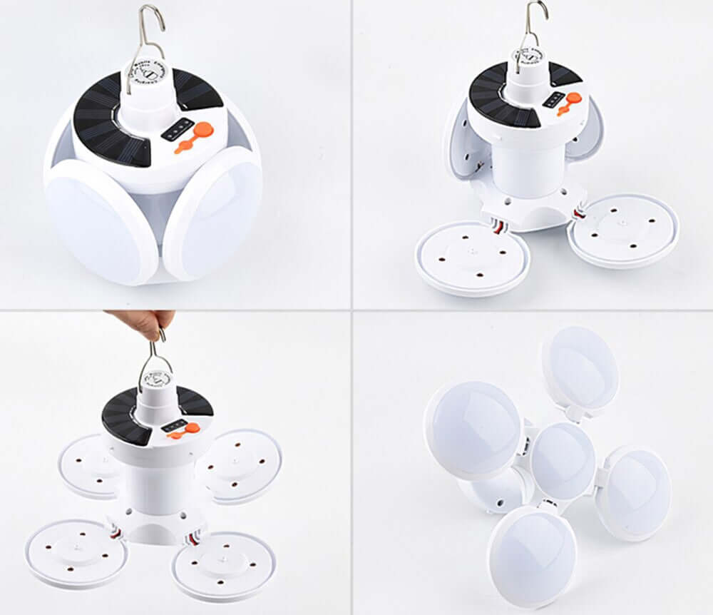 Solar Campinglaterne Wiederaufladbar - Wasserdicht