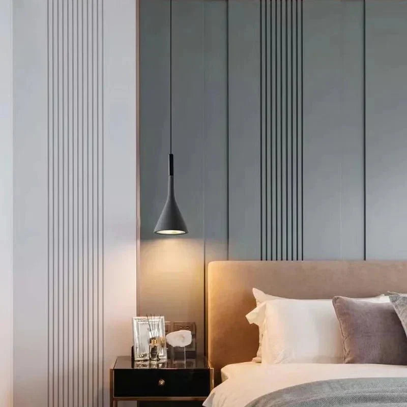 Zeitgenössische Kegel Design Pendelleuchte mit Verstellbarem Kabel
