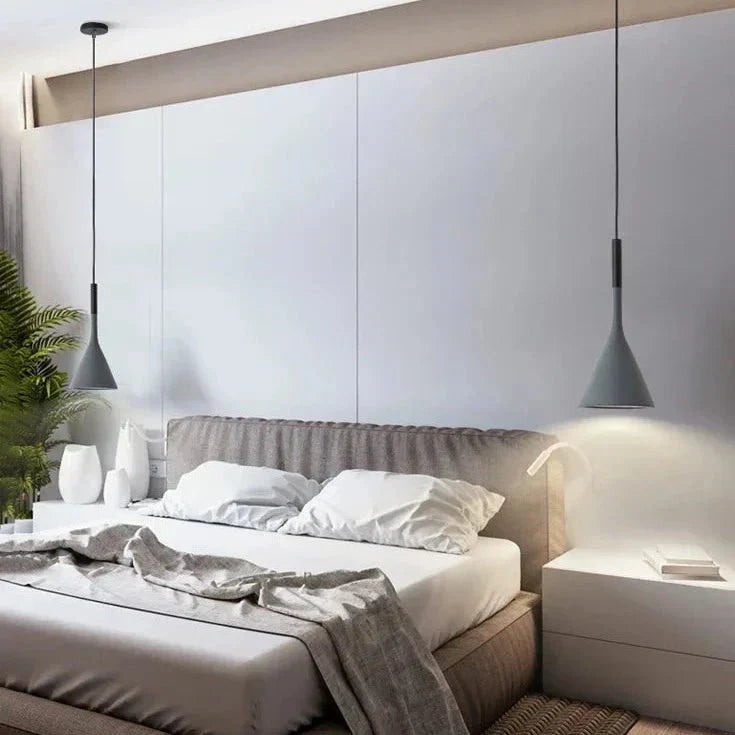 Zeitgenössische Kegel Design Pendelleuchte mit Verstellbarem Kabel