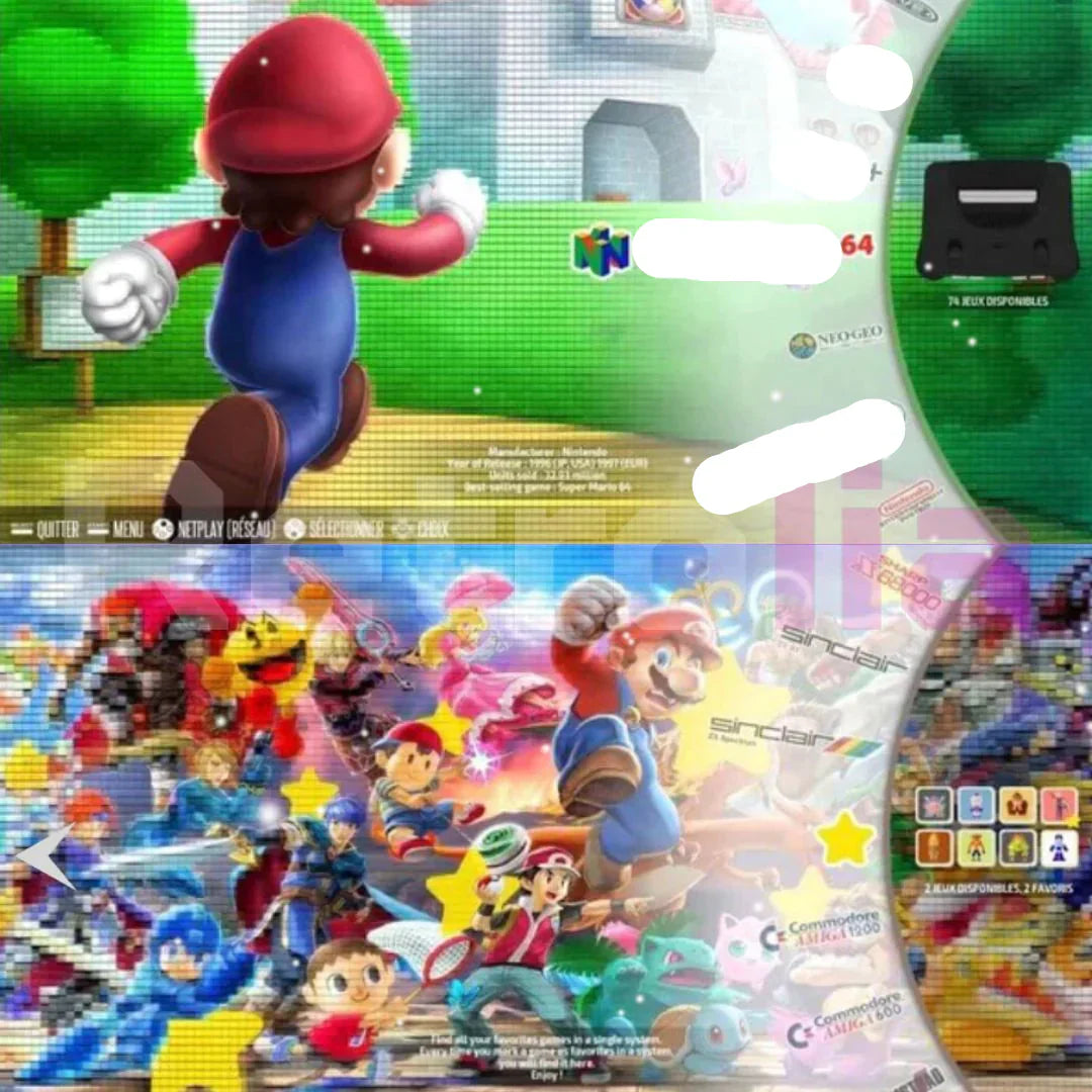 Retro-Spielekonsole 4K - 20.000+ Spiele enthalten - HDMI