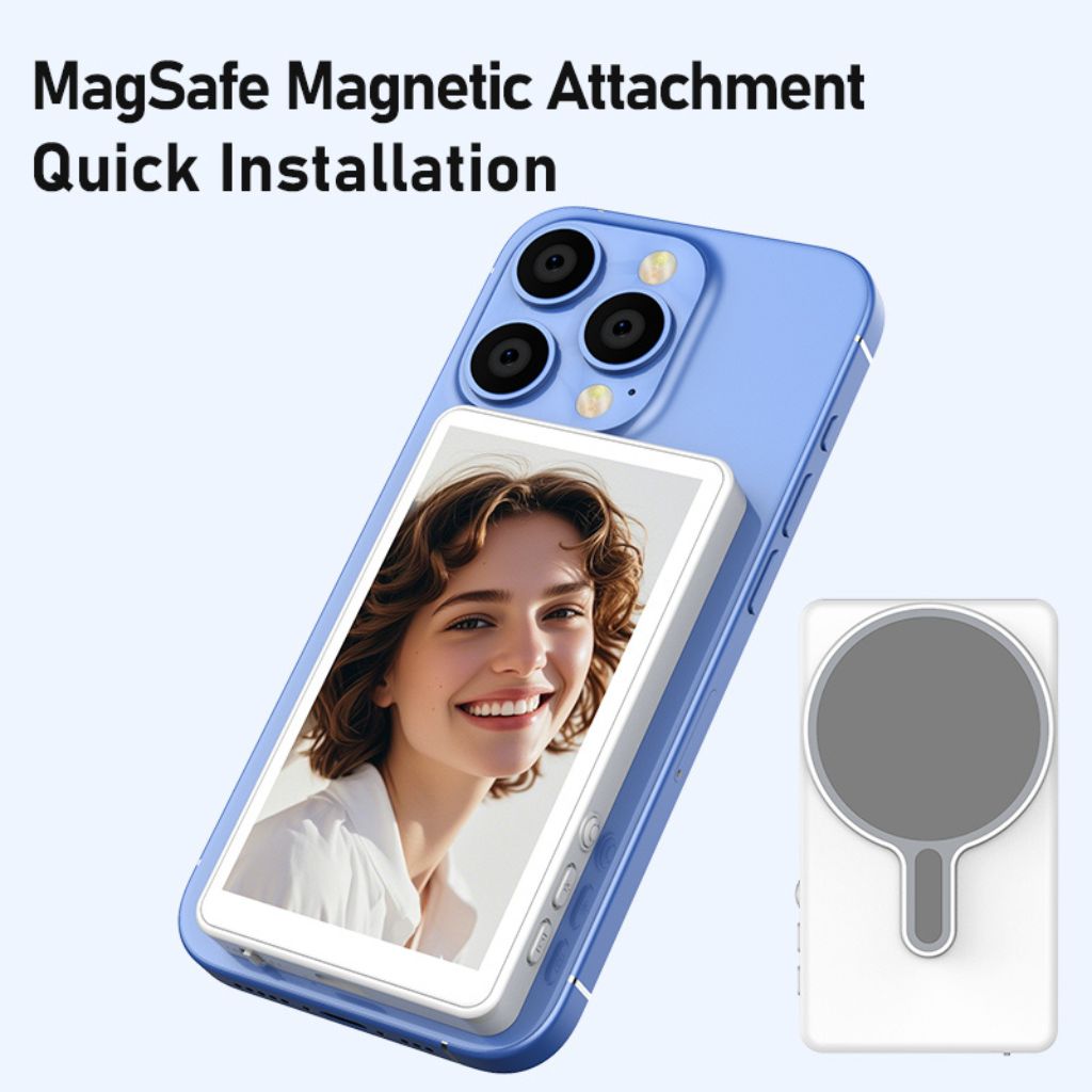 Content Creator Magnetische Selfie Leinwand