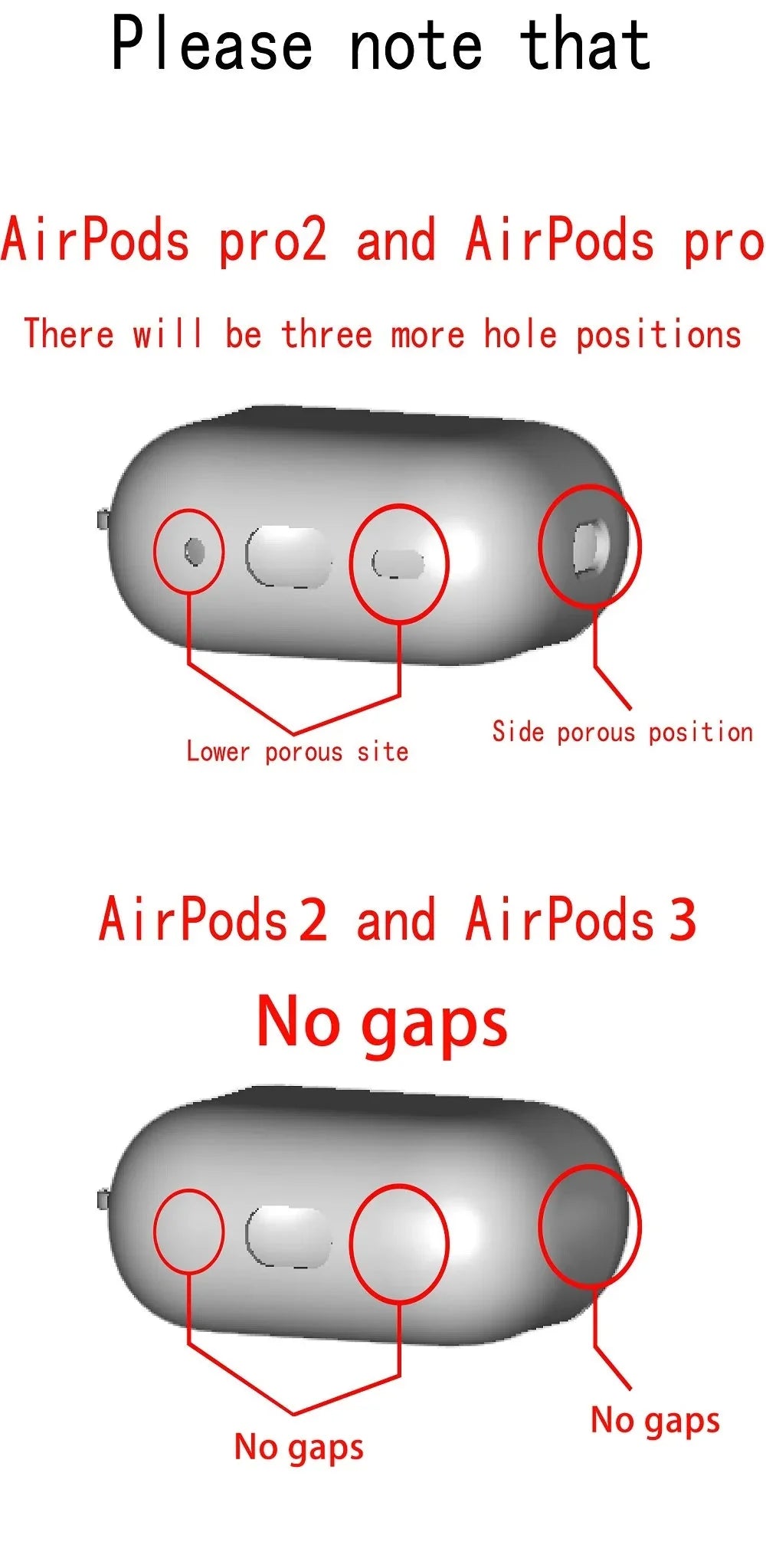 Süße Erdbeer-AirPods-Hülle