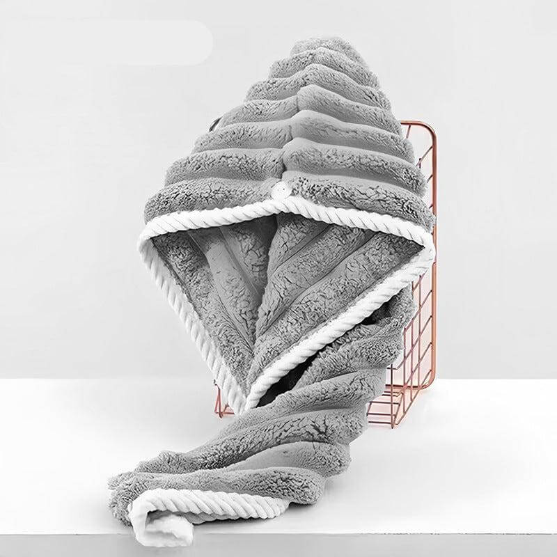 Mikrofaser Haartrockentuch - Schnelltrocknend &amp; Schonend