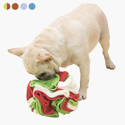 Hundespielzeug Schnüffelball - Interaktiver Futterball