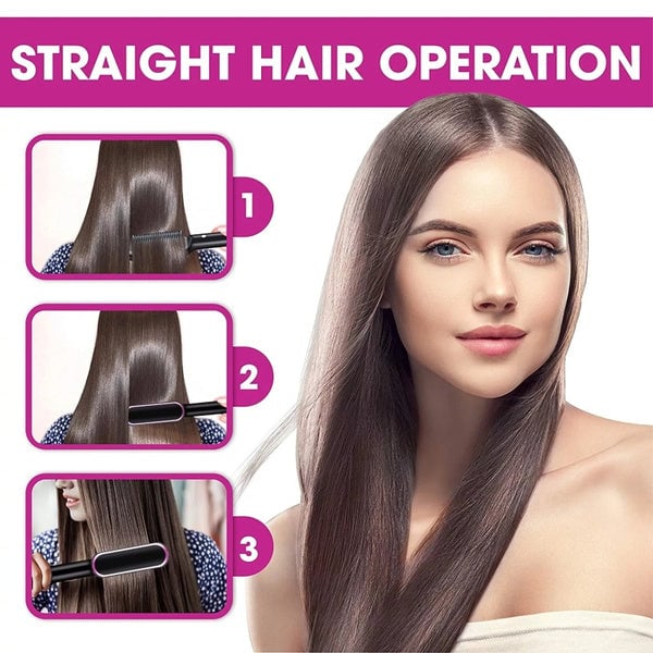 🔥Hot Sale 50% Rabatt💥Negativ Ion Haarglätter Stylingkamm💇‍♀