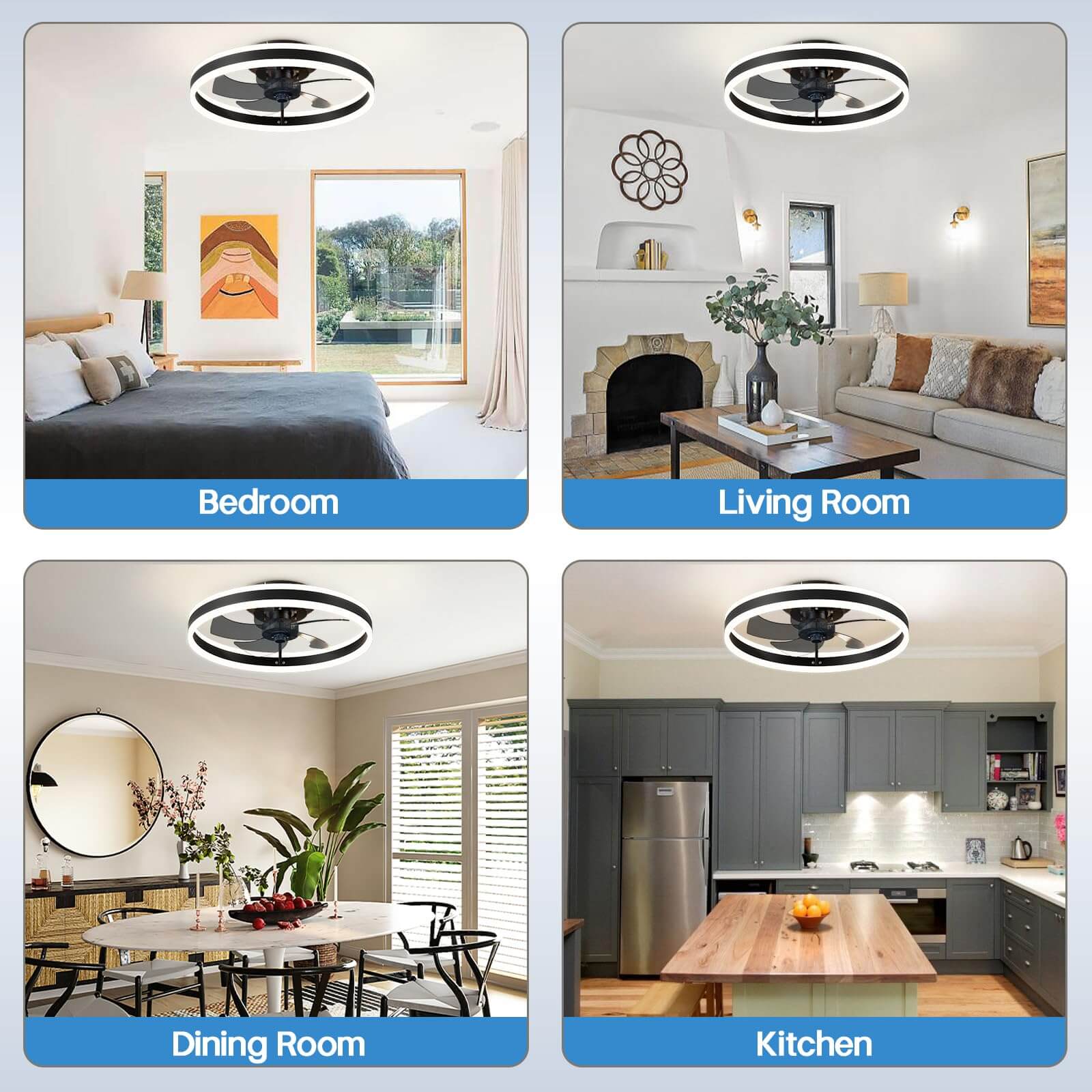 Intelligenter Deckenventilator