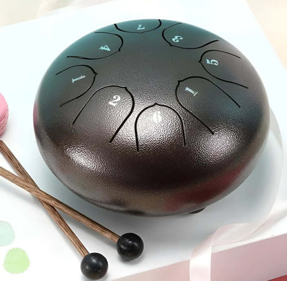 Entspannungstrommel aus Stahl - Regenklänge