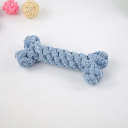 Hundespielzeug Zahnreinigung Seil - Kauspielzeug 15cm