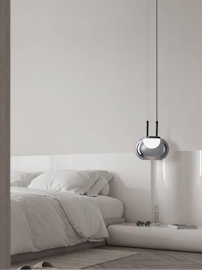 Moderne Halo Pendelleuchte, 3-flammig