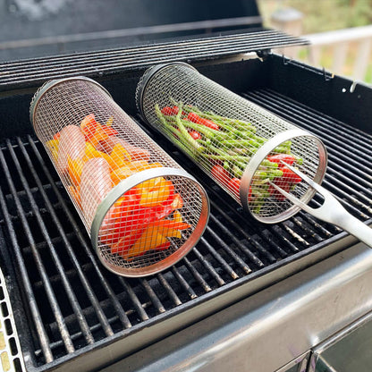 FlameMaster™ BBQ-Grillkorb | Perfekte Grillmomente | Antihaft &amp; Spülmaschinengeeignet