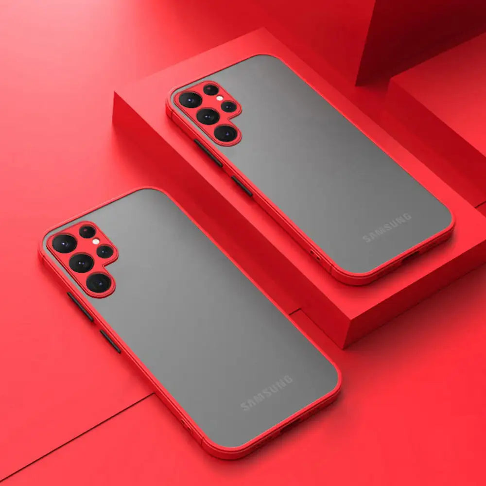 Matte Cover Shockproof Schutzhülle für Samsung