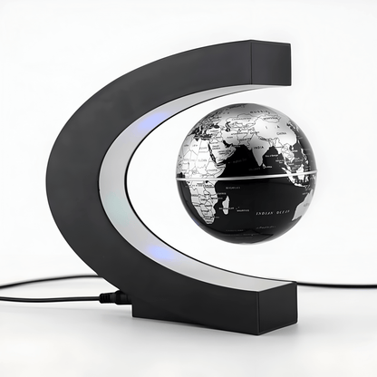 Schwebender Globus mit LED