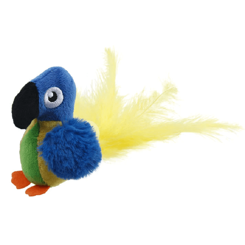 Interaktives Katzenspielzeug Vogel mit Geräuschen