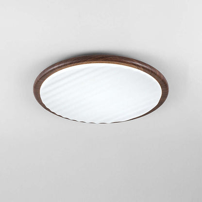LED Deckenleuchte Holzoptik Schlafzimmer