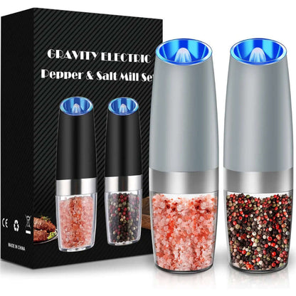 Elektrische Salz- &amp; Pfeffermühle - Wiederaufladbar